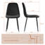 Modern Velvet Upholstered Dining Chair  -1335829247