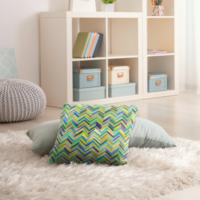 Coussin de plancher chevrons