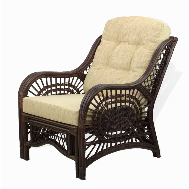 Lillebonne Upholstered Armchair, Beige