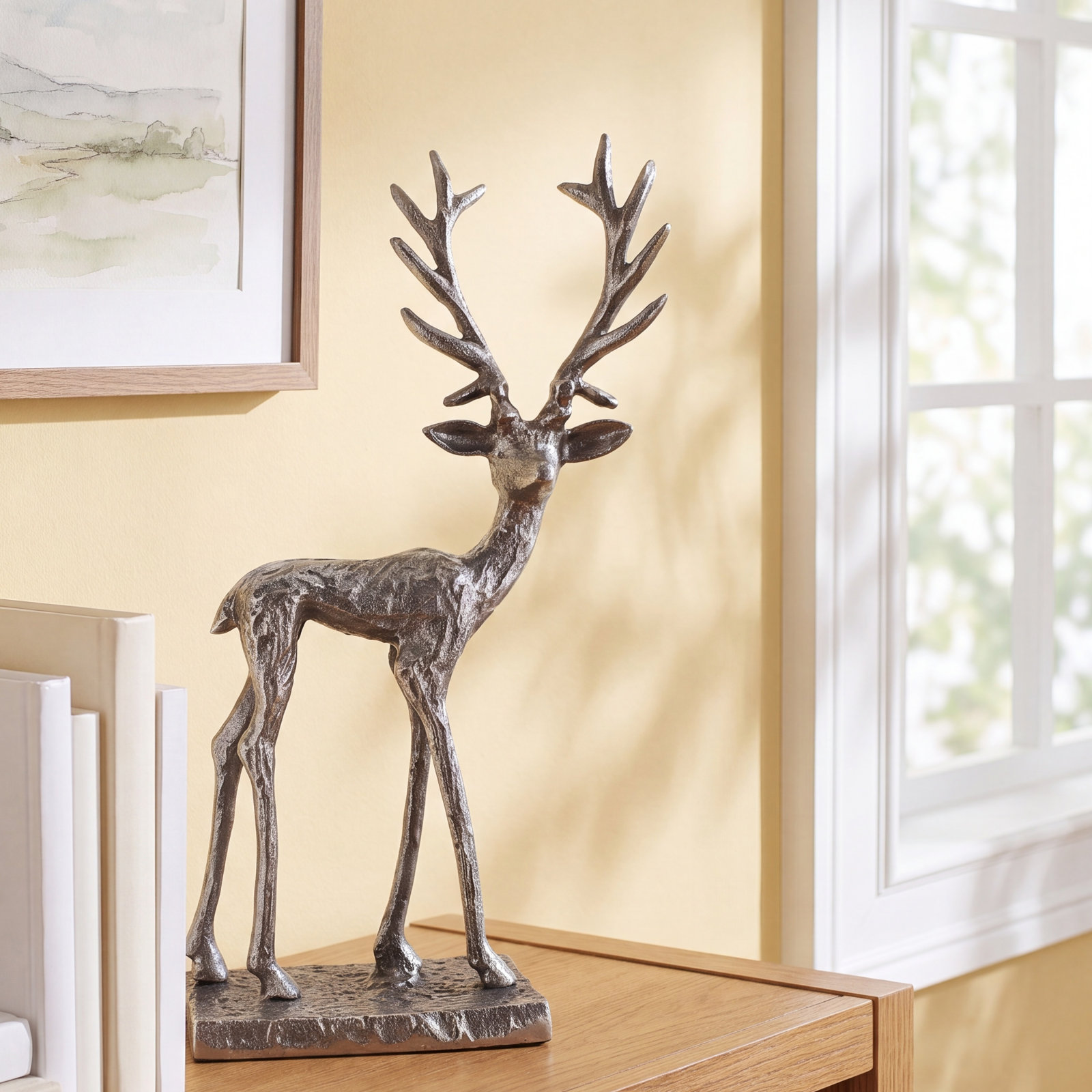 Deer Holiday Figurine