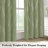 100% Blackout Thermal Insulated Curtains - Wave Line with Dots Silver Print, Grommet Top, 2 Panels-73219870-98071749
