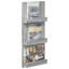 Wood Free Standing Magazine Rack-338352447