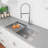 Prestige 32 " L Undermount Single Bowl Stainless Steel Kitchen Sink