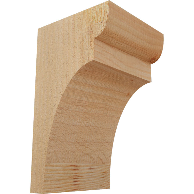 Yorktown Corbel, H 10 po x l 6 po x P 6 po, Sapin de Douglas, Sciage brut