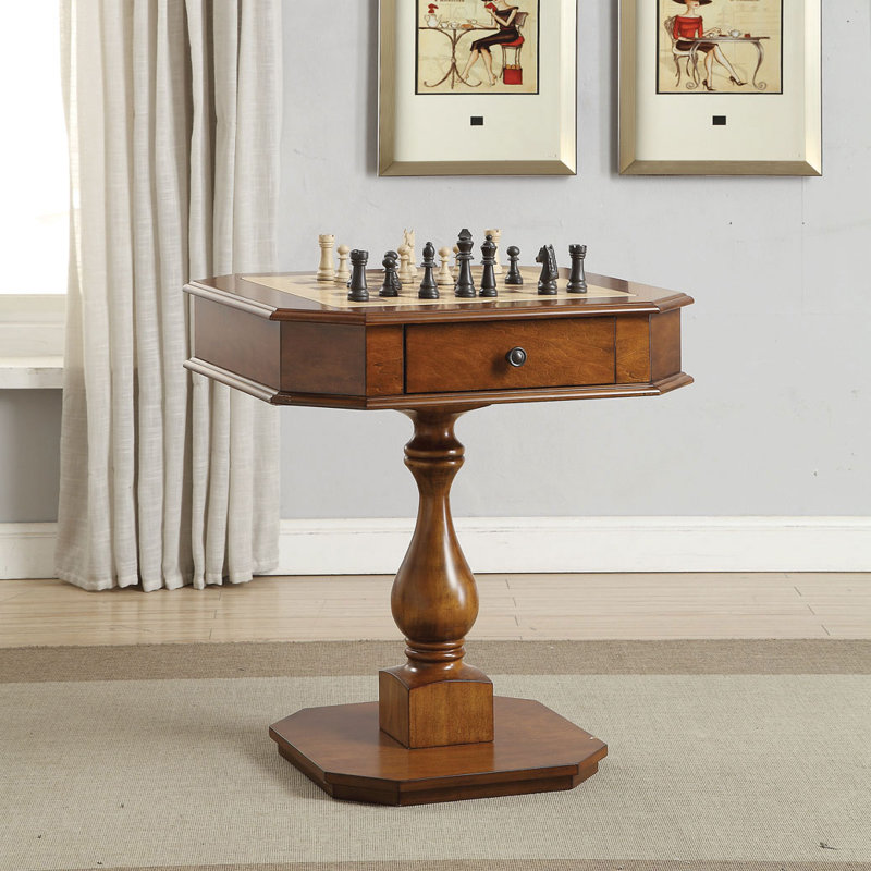 McRae-Helena Alcott Hill® 28'' L Game Table, Brown