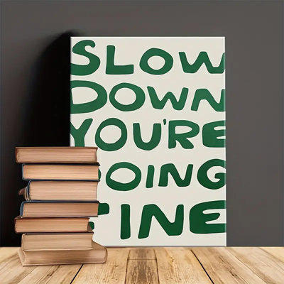 1 Piece Wrapped Canvas Wall Art
