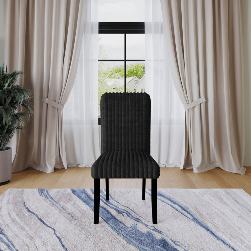 Guymon Dining Chair, Black