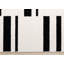 Torrica Modern Cream Black Lines Area Rug-12333999