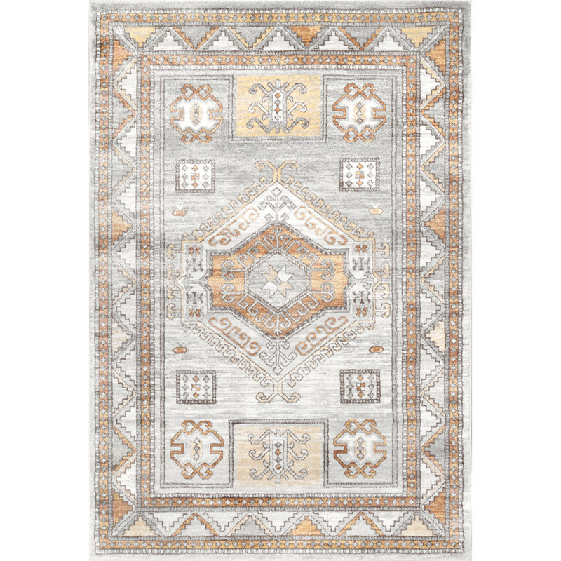 Wadlington Oriental Indoor Rug, Rectangle 4' x 6'