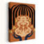 Collection de vaisseaux: Sun A Moon, impression de fleur de nature mystique abstraite-133182954