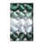 Vert / vert clair / blanc / argent