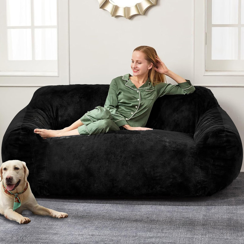 Bean Bag Chair, Black