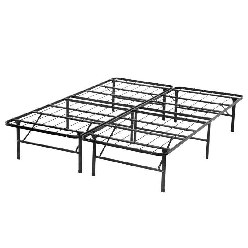 Jasleene 14'' Steel Bed Frame, Queen