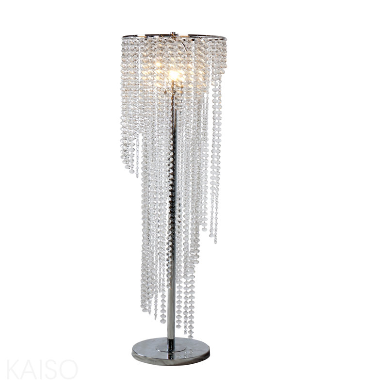 Lampe sur pied en cristal Elegant