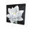 « reproductions d’une fleur lotus », reproduction de peinture à l’huile sur toile tendue