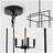 8 - Light Dimmable  Lantern Rectangle Chandelier-1800683289