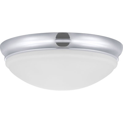 Mccully Glass LED Flush Mount