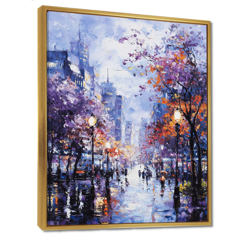 «Akihabara Electric District Tokyo II», reproduction sur toile, H 32 po x l 16 po, Doré