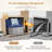 6 - Person Fully Assembled Curved Patio Conversation Set With Side Table-980437462-1002895127