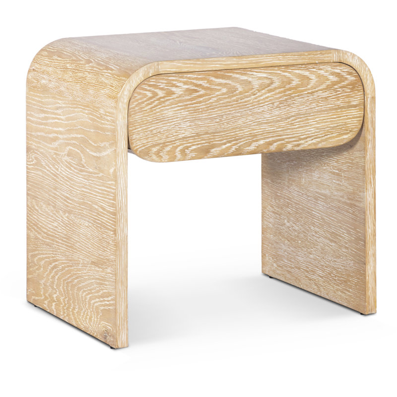 24'' W Nightstand, White Oak
