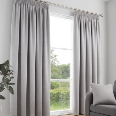 Galaxy Polyester Room Darkening Curtain Pair