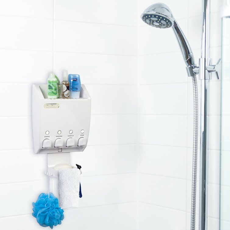 tankskib sirene Min Better Living Products Ulti Mate Soap Dispenser Shower Caddy & Reviews |  Wayfair