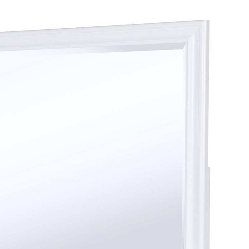 10-Drawer Dresser And Mirror White