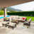 Ajai 6 - Person Patio Conversation Sets with Cushions