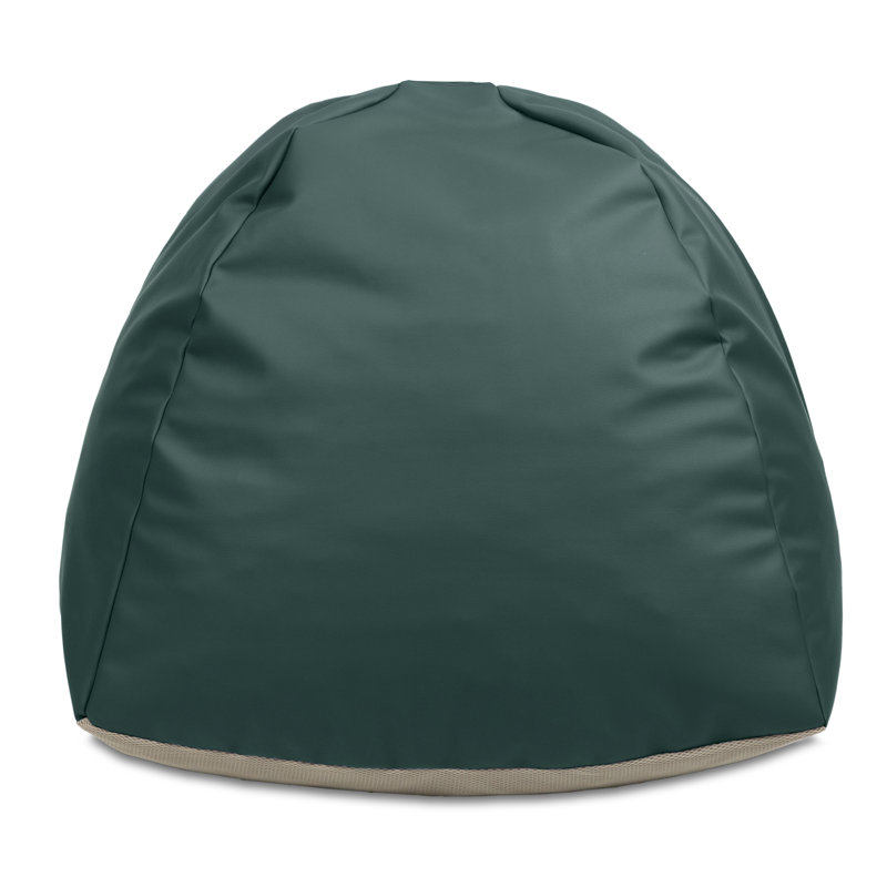 Fauteuil à billes en vinyle de qualité supérieure Gumdrop pour les environnements commerciaux et éducatifs, Sequoia Green