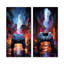 Contrôleur de jeu vidéo Neon Haven I - ensemble de 2 décorations murales de jeux vidéo-535990934-535990929