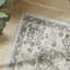 Traditional Grey Washable/Stain Guarded Area Rug -1833562181