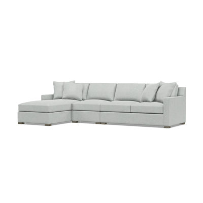 Kelsey Fabric 3 Pc Sectional