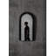 Sitiera Solid Wood Wall Mirror-651320618