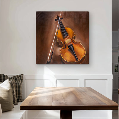 Alto Violin Metal Print | American Instrument Home Decor