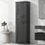 Tall Bathroom Storage Cabinet, Freestanding Storage Cabinet With Drawer And Adjustable Shelf