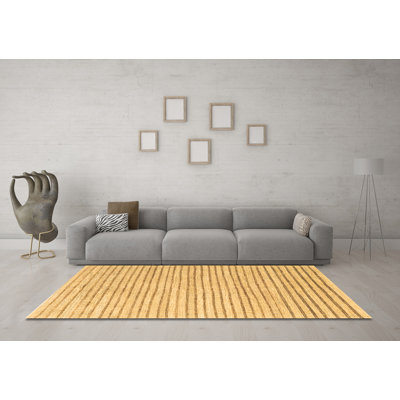 Tapis contemporains 277 bruns lavables à la machine