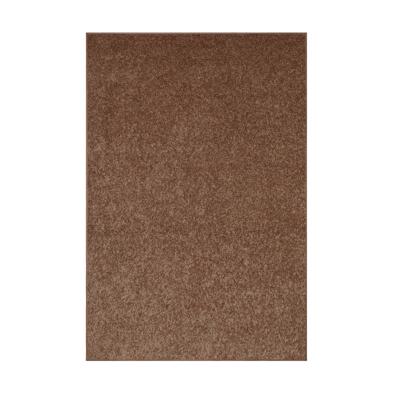 Modern Plush Pet and Kids Friendly Solid Color Brown Area Rugs, Stain & Fade Resistance, Perfect for Living Room, Dining Room, Bedroom, Playroom and Kidsroom, Event, Wedding, Ambereen Rug