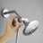 Single-Handle 6-Spray Dual Shower Faucet Set 1.8 GPM With Valve And Filtered Handheld Shower Head-109695031