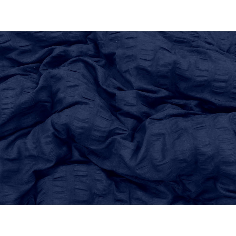 Kalonda Cotton Blend Duvet Cover Set with Pillowcases Included, Navy, Kingsize - 2 Standard Pillowcases