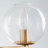 5-Light 24.4" Transitional Wagon Wheel Chandelier with Globes Glass Shades