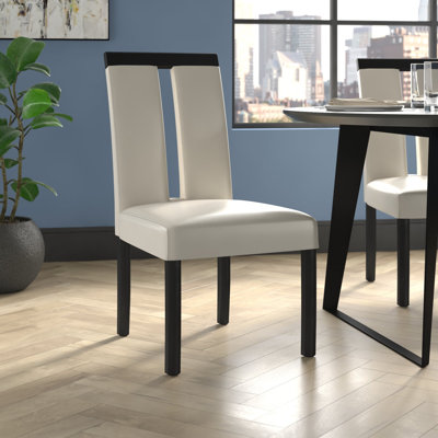 Babli 20'' H Faux Leather Upholstered Side Chair