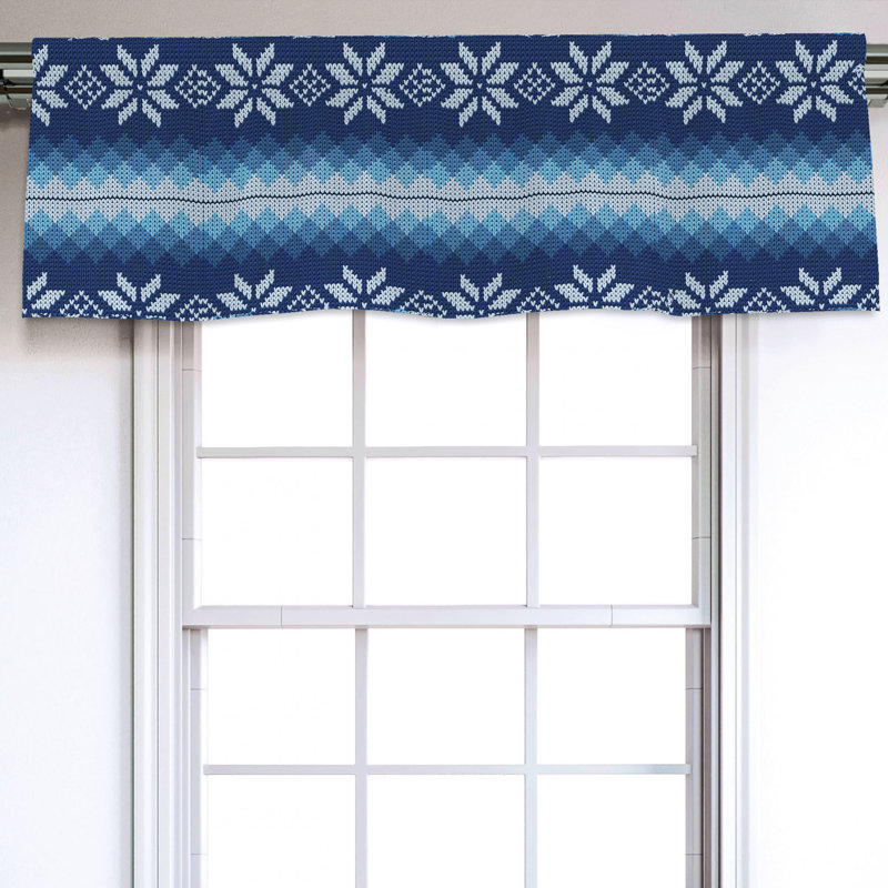 Sateen Ruffled Window Valance