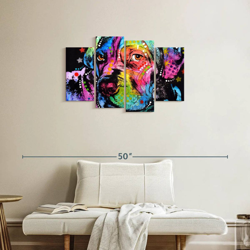 Brampt Young Mastiff, 22" H x 36" W