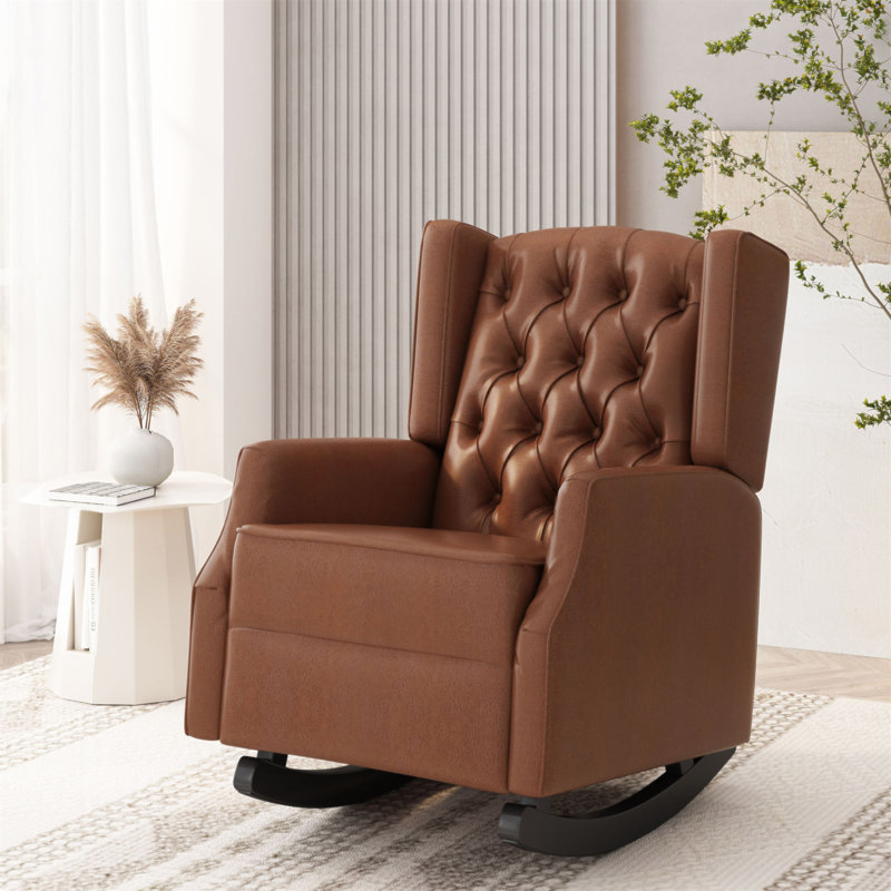 Chaise à bascule, Marron clair