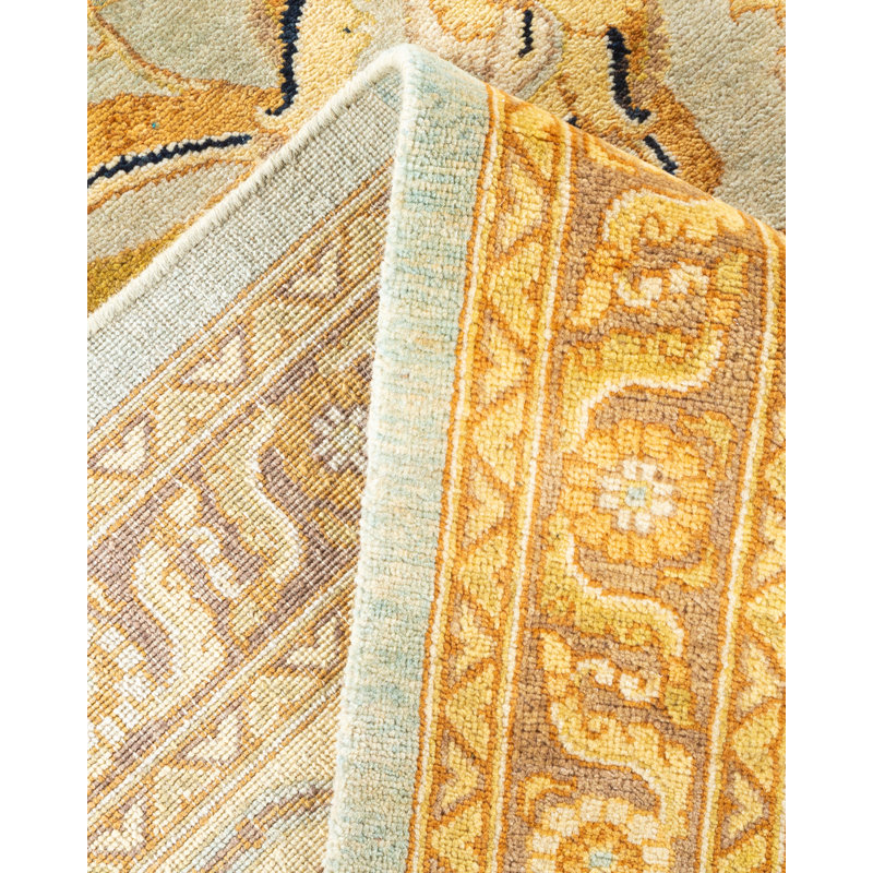One-of-a-Kind 9'2" x 12' Hand Knotted Area Rug
