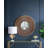 Round Carter Wooden Mirror