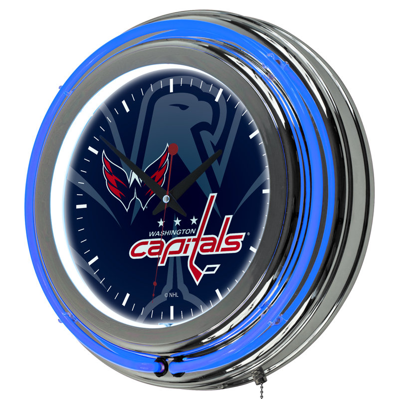 Horloge murale 14,5 po NHL, Washington Capitals