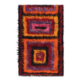 One-of-a-Kind 3’10”x5’10” Hand Knotted Area Rug