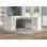 Elrose L-Shaped Executive Desk with Built-In Electrical Outlet