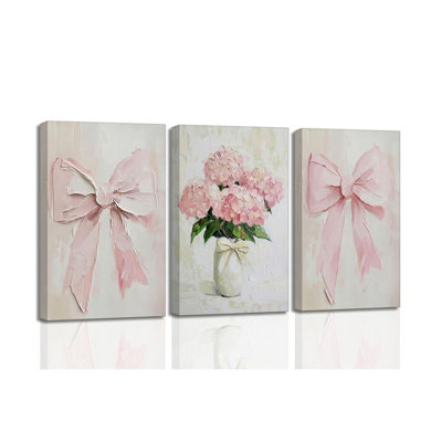 3 Piece Wrapped Canvas Wall Art